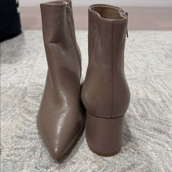 Marc Fisher Brown Ankle Booties - Picture 3 of 4